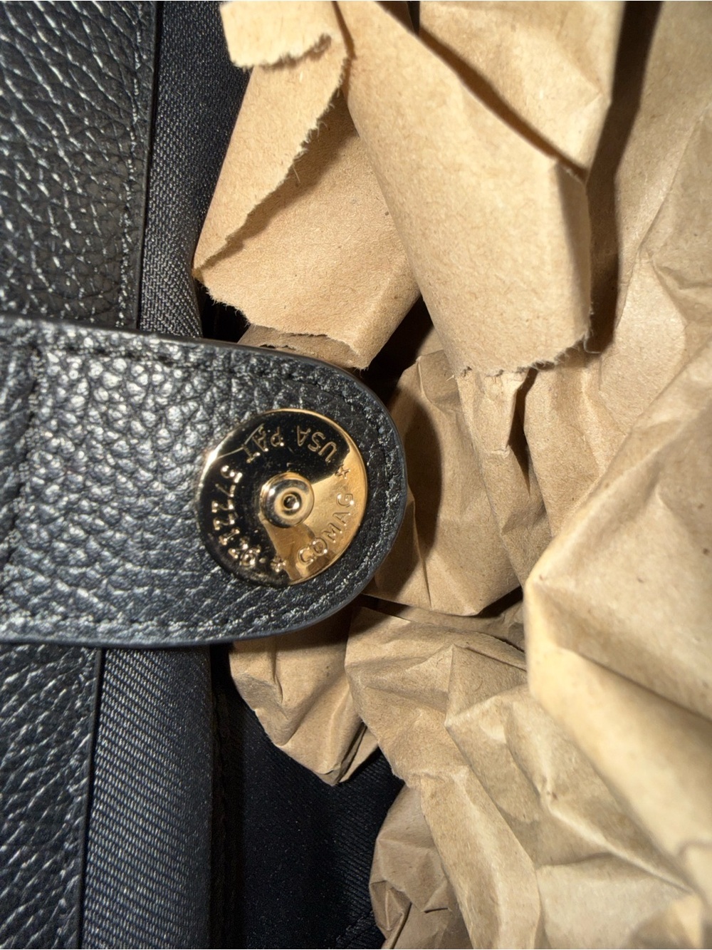 Coach Leather & Suede Patchwork 2 Way Bag with Dustbag - Picture 11 of 15